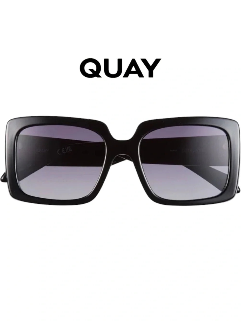 NWT Quay Australia Total Vibe Sunglasses Sealed In Package W/ Case LAST ONE